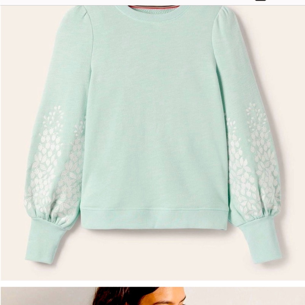 Boden embroidered sweatshirt